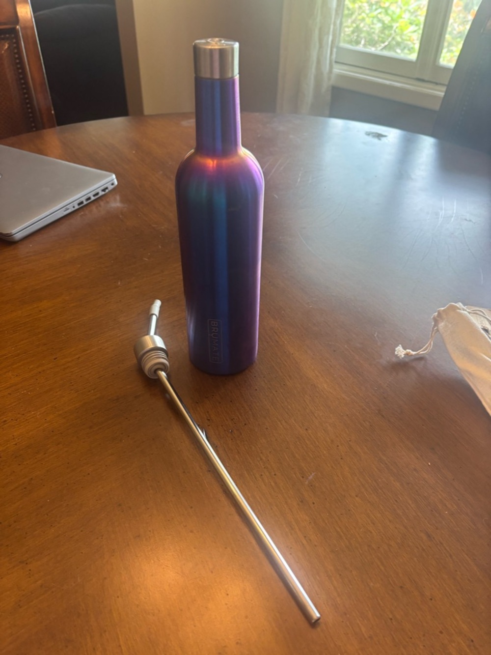 Brumate Iridescent Stainless Wine Bottle